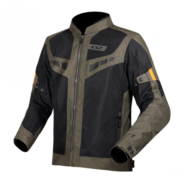 LS2 BLADE AIR MONT HAKİ-TURUNCU